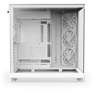 NZXT H9 Flow (2025) Midi Tower ohne Netzteil weiss