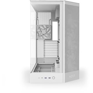 NZXT H9 Flow (2025) Midi Tower ohne Netzteil weiss