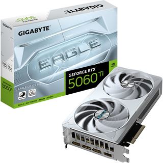 8GB Gigabyte GeForce RTX 5060 Ti Eagle OC ICE Aktiv PCIe 5.0 x8