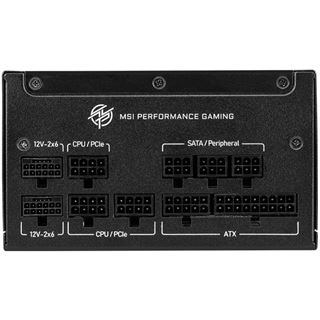 1250 Watt MSI MPG A1250GS Modular 80+ Gold