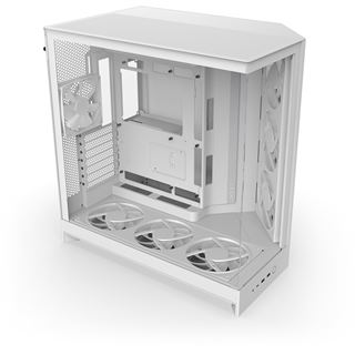 NZXT H9 Flow RGB+ (2025) Midi Tower ohne Netzteil weiss