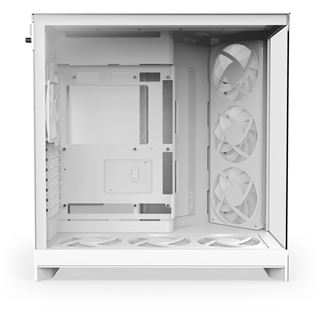 NZXT H9 Flow RGB+ (2025) Midi Tower ohne Netzteil weiss