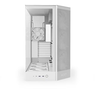 NZXT H9 Flow RGB+ (2025) Midi Tower ohne Netzteil weiss