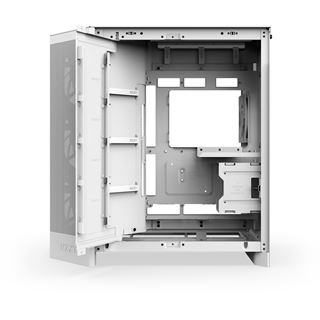 NZXT H9 Flow RGB+ (2025) Midi Tower ohne Netzteil weiss