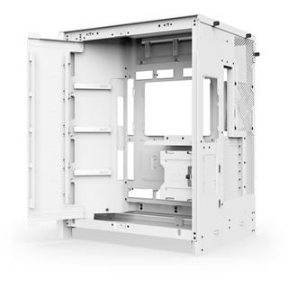 NZXT H9 Flow RGB+ (2025) Midi Tower ohne Netzteil weiss