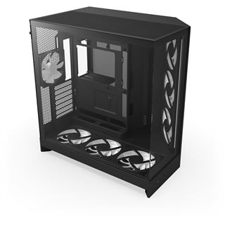 NZXT H9 Flow RGB+ (2025) Midi Tower ohne Netzteil schwarz