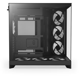 NZXT H9 Flow RGB+ (2025) Midi Tower ohne Netzteil schwarz
