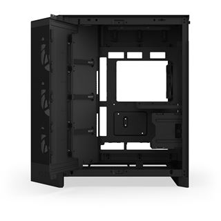 NZXT H9 Flow RGB+ (2025) Midi Tower ohne Netzteil schwarz
