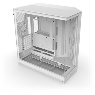 NZXT H9 Flow RGB (2025) Midi Tower ohne Netzteil weiss