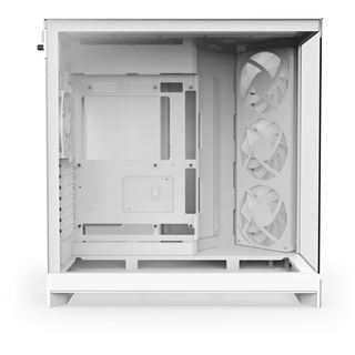 NZXT H9 Flow RGB (2025) Midi Tower ohne Netzteil weiss