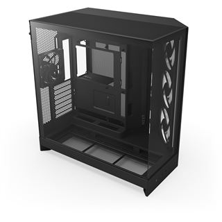 NZXT H9 Flow RGB (2025) Midi Tower ohne Netzteil schwarz