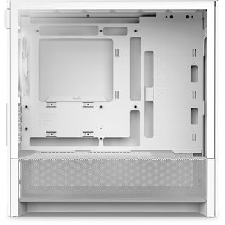 NZXT H3 Flow (2025) Mini Tower ohne Netzteil weiss