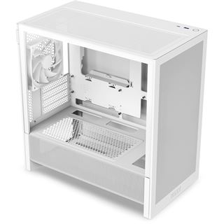 NZXT H3 Flow (2025) Mini Tower ohne Netzteil weiss