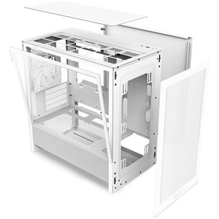 NZXT H3 Flow (2025) Mini Tower ohne Netzteil weiss