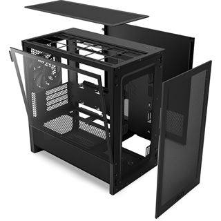 NZXT H3 Flow (2025) Mini Tower ohne Netzteil schwarz