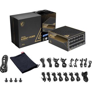 1600 Watt MSI MEG Ai1600T Modular 80+ Titanium