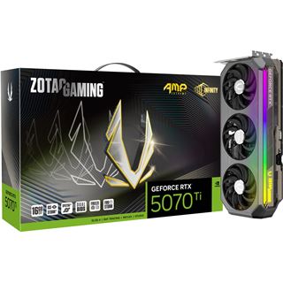 16GB ZOTAC GeForce RTX 5070 Ti AMP Extreme Infinity Aktiv PCIe 5.0