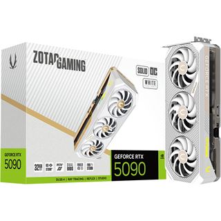 32GB ZOTAC GeForce RTX 5090 Solid OC White Edition Aktiv PCIe 5.0 x16