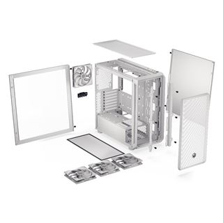 Endorfy Arx 700 ARGB Midi Tower ohne Netzteil weiss