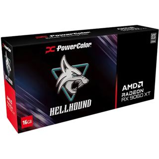 16GB PowerColor Radeon RX 9060 XT Hellhound OC Aktiv PCIe 5.0 x16