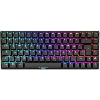 Sharkoon Skiller SGK50 S3 PBT USB Deutsch schwarz (kabelgebunden)