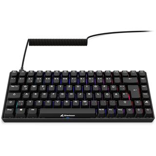 Sharkoon Skiller SGK50 S3 PBT USB Deutsch schwarz (kabelgebunden)