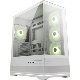 MSI MAG PANO 110R PZ Midi Tower ohne Netzteil weiss