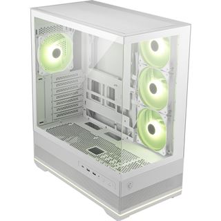 MSI MAG PANO 110R PZ Midi Tower ohne Netzteil weiss