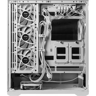 MSI MAG PANO 110R PZ Midi Tower ohne Netzteil weiss