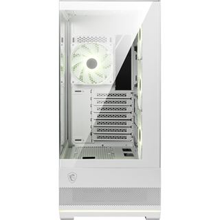 MSI MAG PANO 110R PZ Midi Tower ohne Netzteil weiss