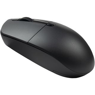 Inter-Tech M-208-II 2.4 GHz und USB schwarz (kabellos)