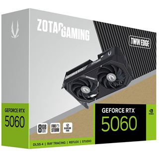 8GB ZOTAC GeForce RTX 5060 Twin Edge Aktiv PCIe 5.0 x16 (x8) (Retail)