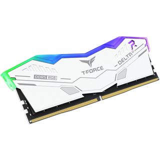 32GB TeamGroup T-Force DELTAa RGB weiß DDR5-6000 DIMM CL30 Dual