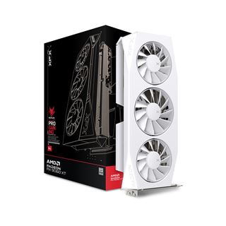16GB XFX Radeon RX 9060 XT Mercury OC White Gaming Edition Aktiv PCIe
