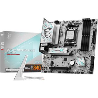 MSI B840M Gaming Plus WIFI6E AMD B840 So.AM5 DDR5 mATX Retail