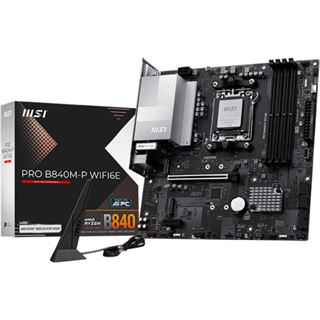 MSI PRO B840M-P WIFI6E AMD B840 So.AM5 DDR5 mATX Retail