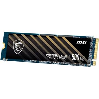 500GB MSI Spatium M450 V1 PCIe M.2 NVME PCIe 4.0 x4 (retail)