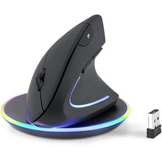 Perixx PERIMICE-713 RX Vertikale Ergonomie-Maus, kabellos, inkl.