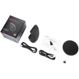 Perixx PERIMICE-713 RX Vertikale Ergonomie-Maus, kabellos, inkl.