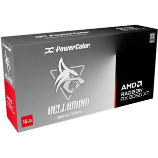 16GB Powercolor Radeon RX 9060XT Hellhound Spectral White OC retail
