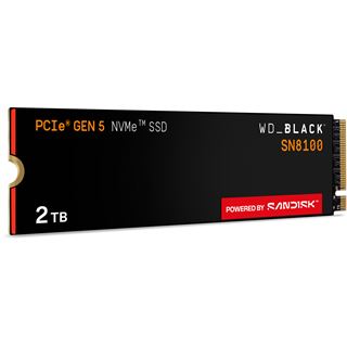 2TB SanDisk WD Black SN8100 M.2 2280 PCIe 5.0 x4 3D-NAND TLC