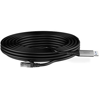 (€3,98*/1m) 5.00m Digitus Adapterkabel S/FTP RJ45 Stecker auf
