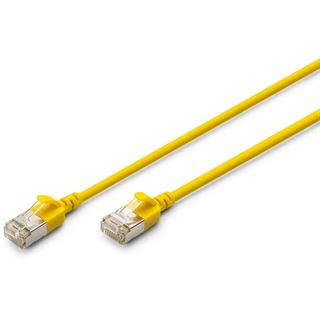 (&euro;16,33*/1m) 0.30m Digitus Cat. 6a Patchkabel F/FTP RJ45 Stecker