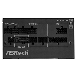750 Watt ASRock Phantom Gaming PG-750G ATX 80+ Gold black retail