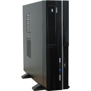 µATX Inter-Tech Arris A1B Desktop Gehäuse 350 Watt Schwarz