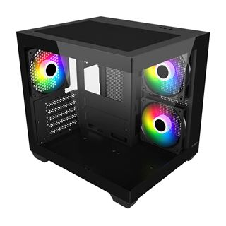 Fortron Mini S140 BA Micro-ATX/M-ITX/ARGB o.N. Black retail
