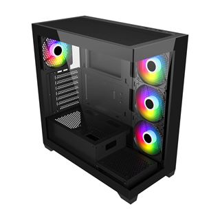Fortron Midi M340 BA ATX/M-ATX/M-ITX/ARGB o.N. Black retail