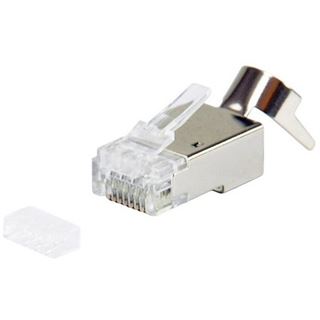 Equip Stecker RJ45 Cat8 geschirmt 50er Set grau