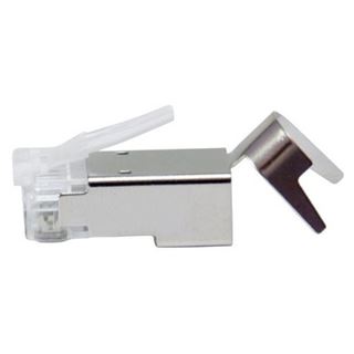 Equip Stecker RJ45 Cat8 geschirmt 50er Set grau