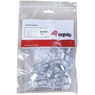 Equip Stecker RJ45 Cat8 geschirmt 50er Set grau